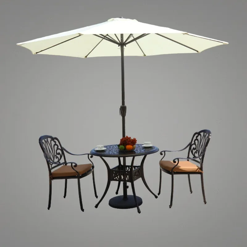 Outdoor Furniture Vendors - Handmatig te bedienen buitenparasol, grote zonwering