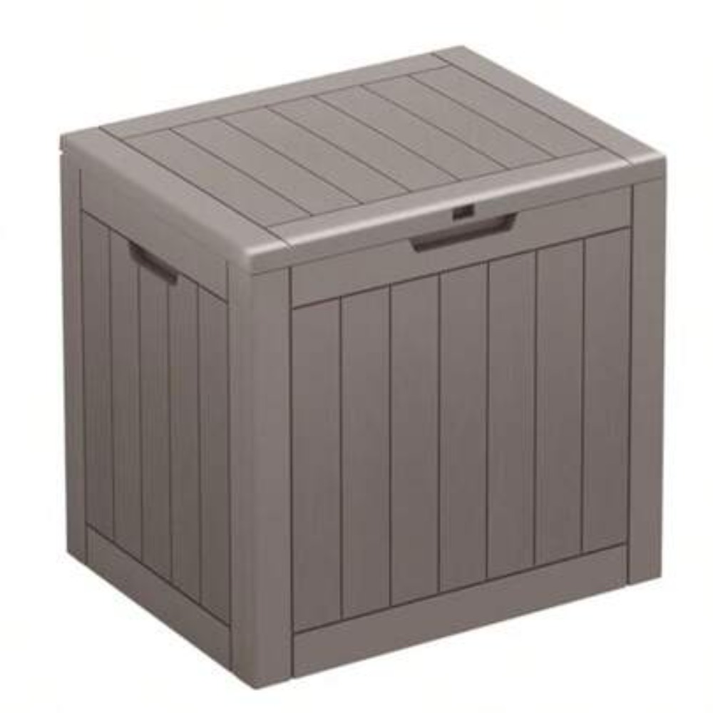 Outdoor Furniture Resin - 35 Gallon Buitenopslagbox, Waterdichte Harsen Deckbox