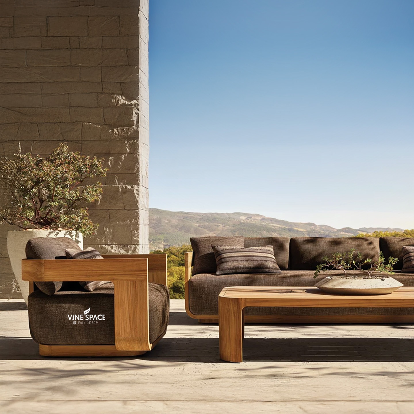 Outdoor Furniture Teak Wood - # Buitenmeubilair Noord-Europees design massief teakhout