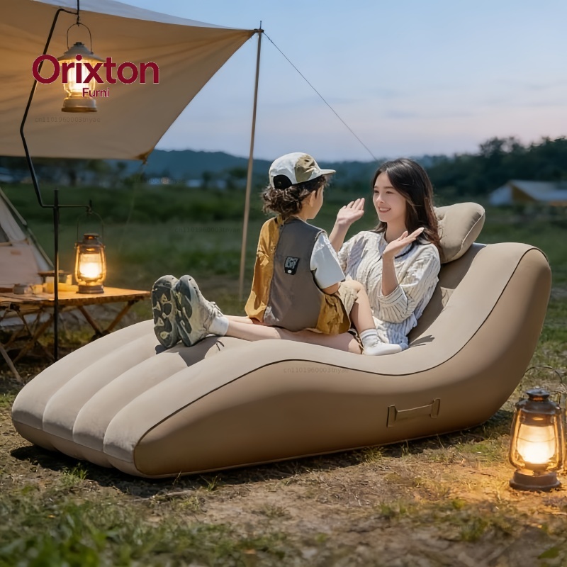 Outdoor Furniture Lounge Chair - Draagbare, zelfopblaasbare loungestoel voor buiten -