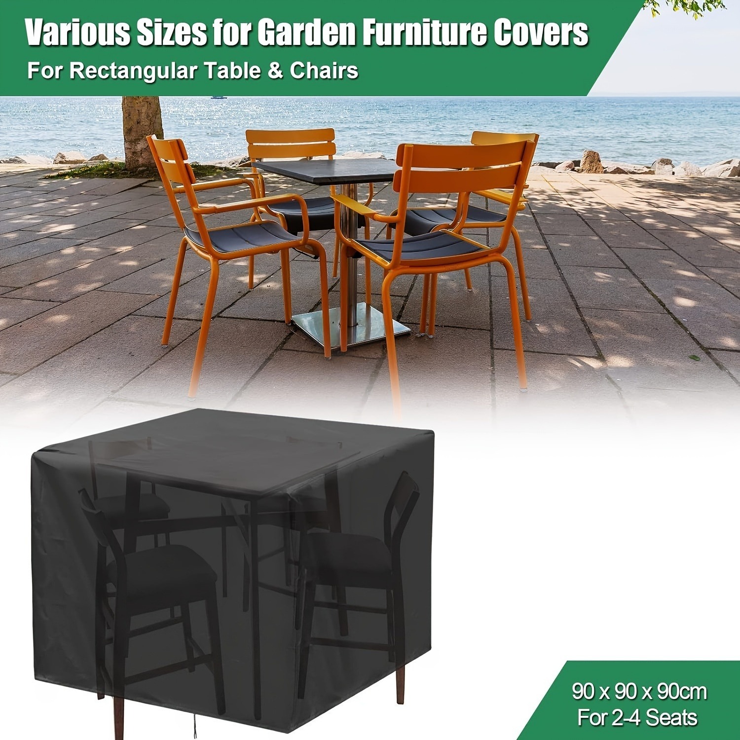 Outdoor Furniture Europe - Robuuste 210D buitenmeubelhoes - waterdichte bescherming