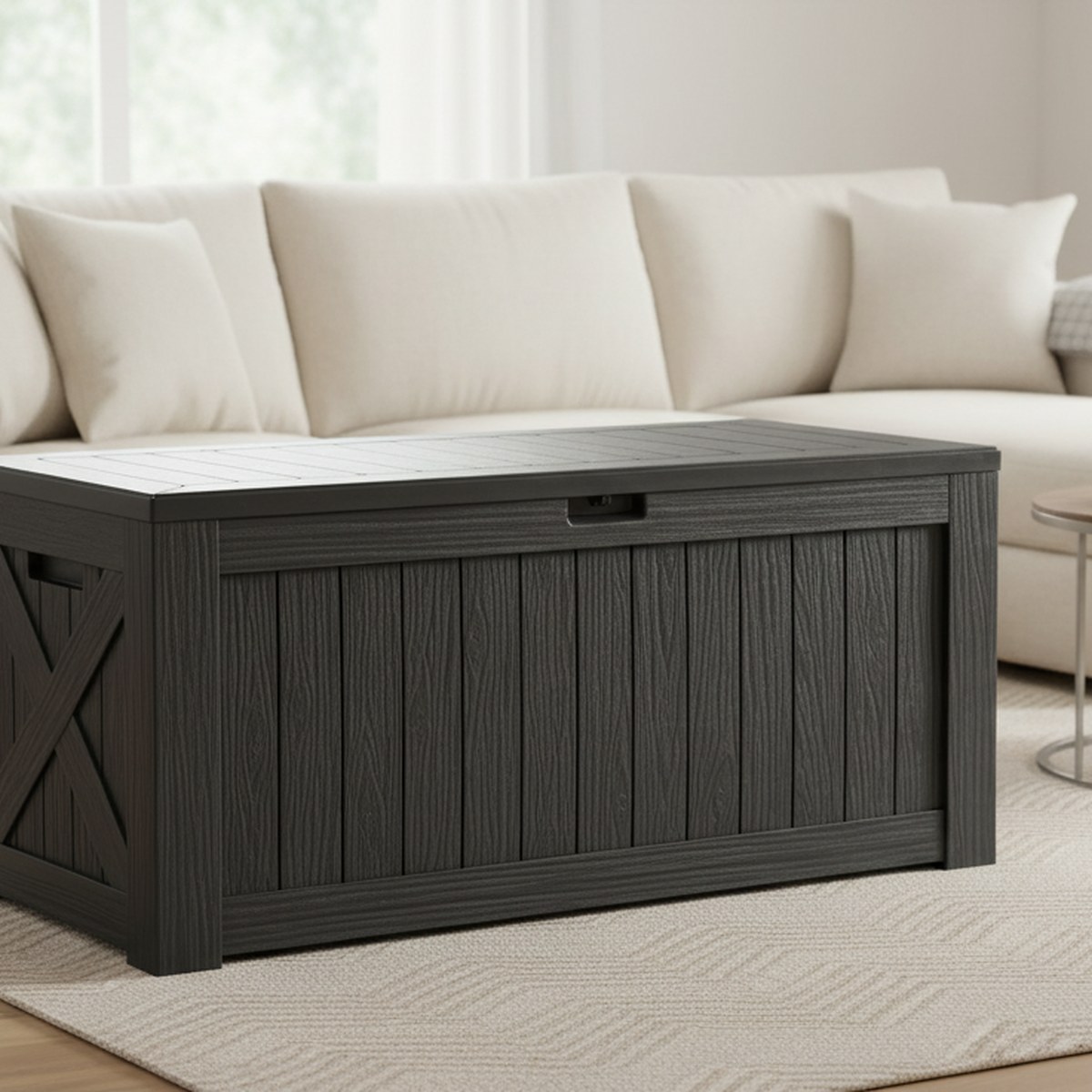 Outdoor Furniture Resin - Grote 120 Gallon Buiten Deckbox Waterdichte