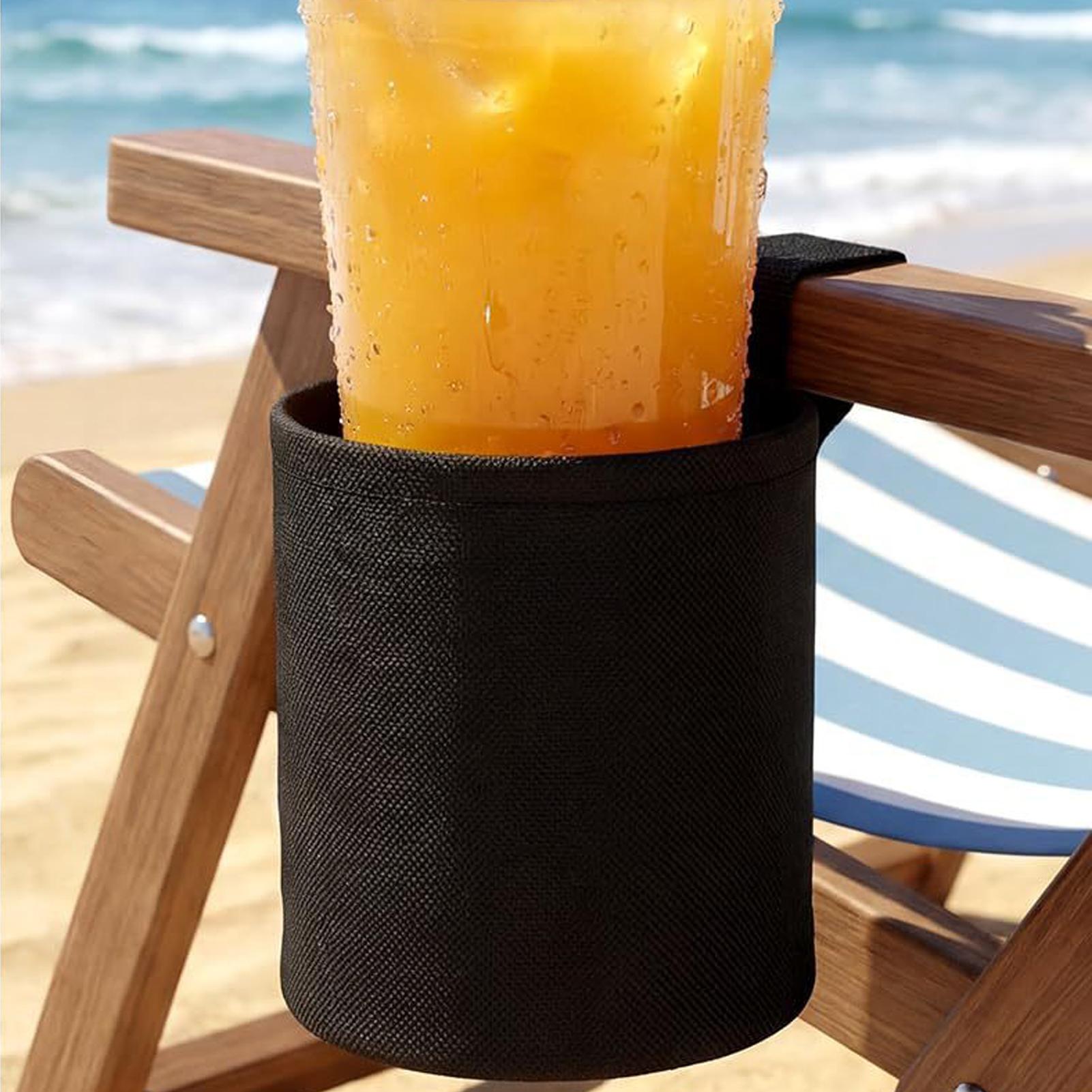 Outdoor Furniture Europe - Strandstoel bekerhouder 600d Oxford-doek drankenhouder tuinstoel