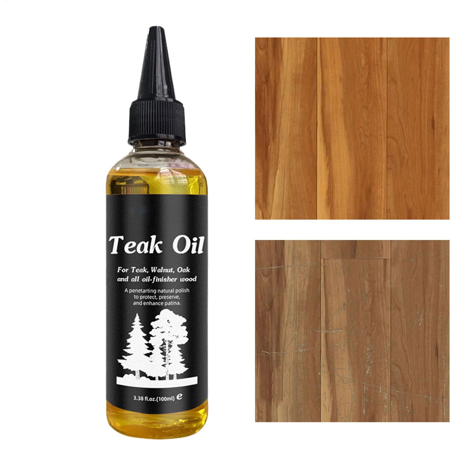Outdoor Furniture Teak Wood - 100ml Meubelolie Houtpolijstmiddel Meubel Hardhoutpolijstmiddel Conditioner