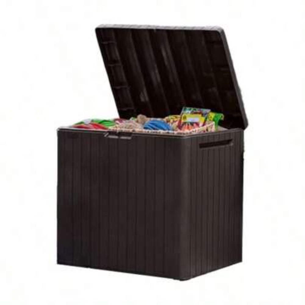 Outdoor Furniture Resin - 30 Gallon Harsen Buitenopslagbox Tuinmeubelen Zijtafel