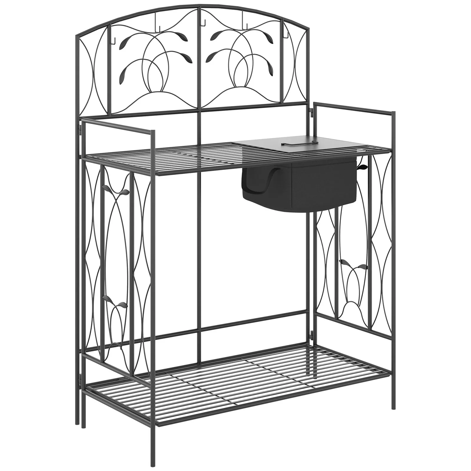 Metalen tuinplantentafel met t - Garden Bench Metal recensie en prijs