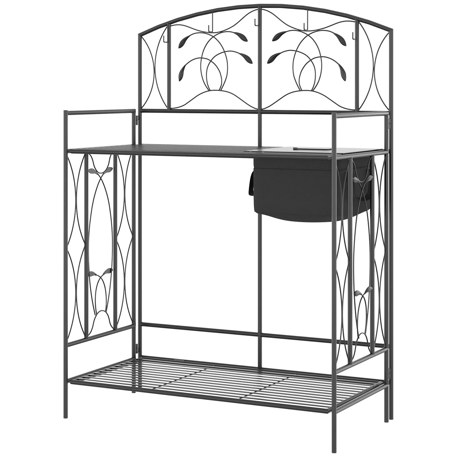 Metalen tuinplantentafel met t - Garden Bench Metal recensie en prijs