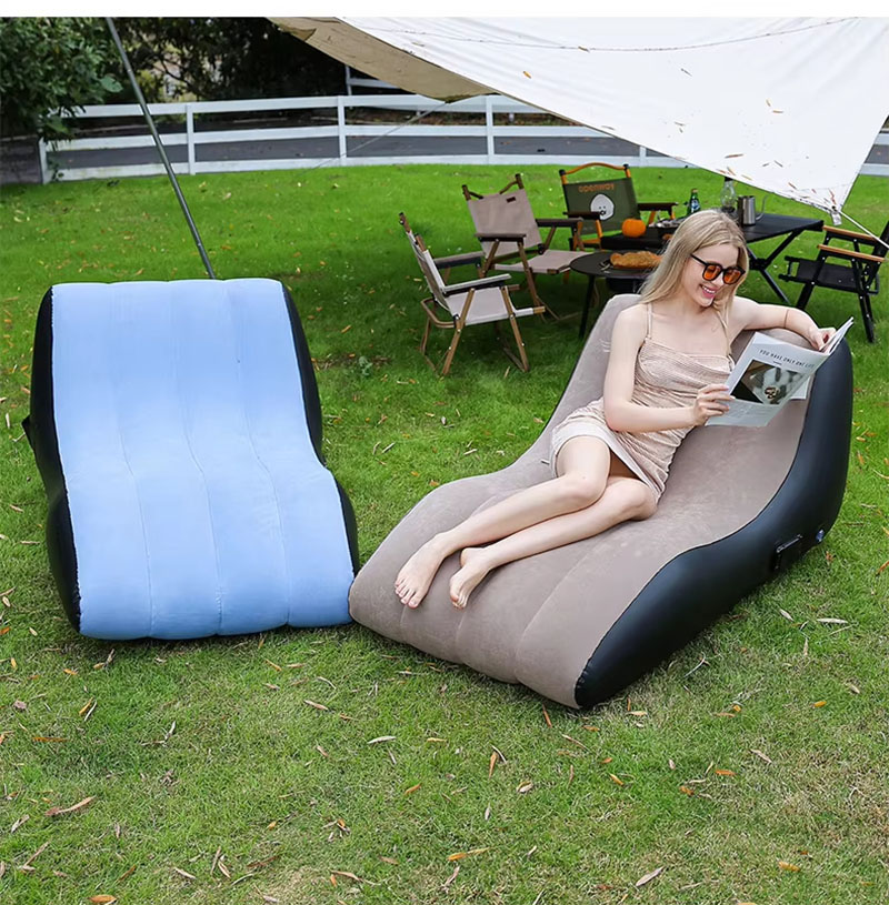 Opblaasbare ligstoel, opblaasb - Deck Chair Lounger recensie en prijs