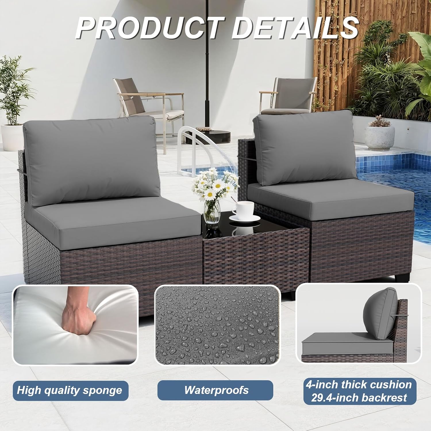 10-delige buitenhoekbankset me - Outdoor Furniture And Fire Pit recensie en prijs