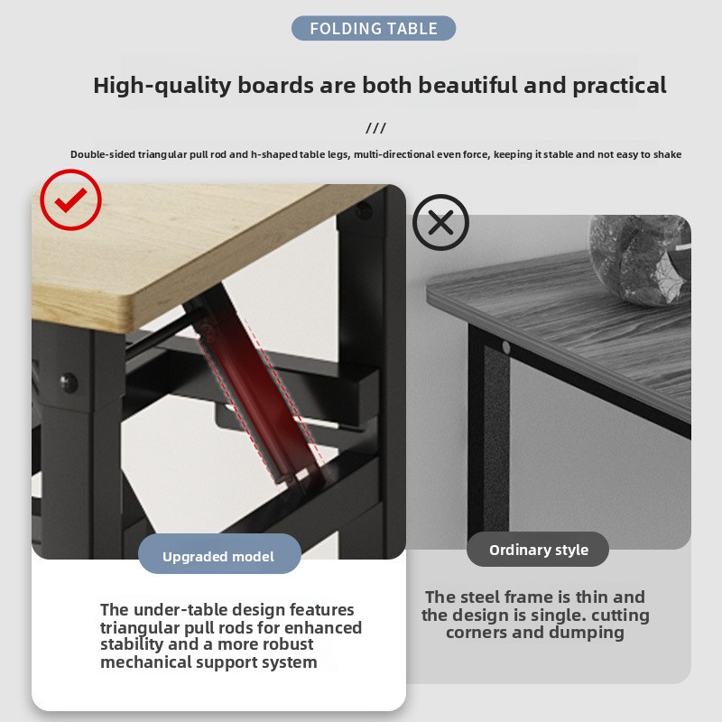 Opvouwbare draagbare rechthoek - Outdoor Furniture Vendors recensie en prijs