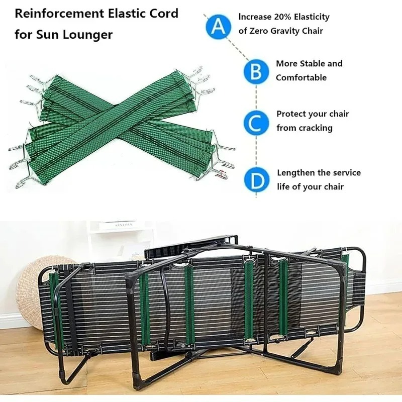 3/6 Stuks Versterking Dragende - Deck Chair Lounger recensie en prijs