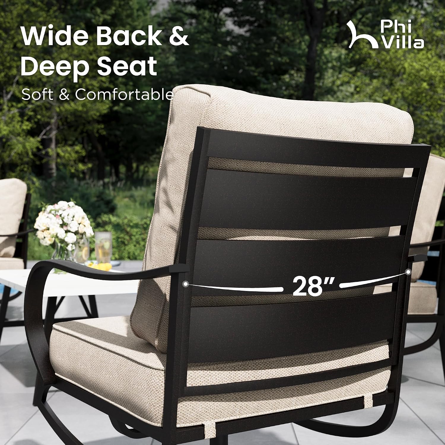 Draaibare terrasstoel 2-delige - Deck Chair Lounger recensie en prijs