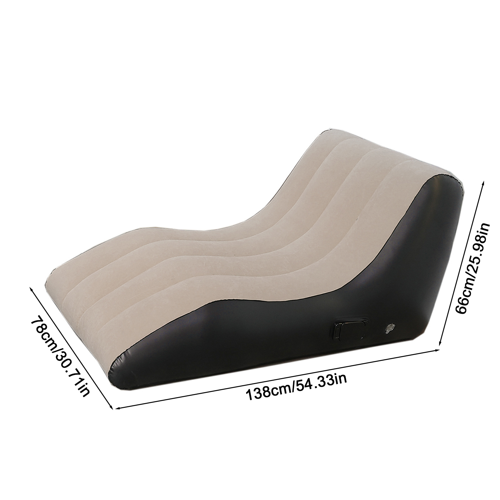 Opblaasbare ligstoel, opblaasb - Deck Chair Lounger recensie en prijs