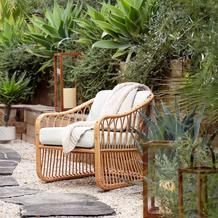 Rotan Lounge Stoel Bank Enkele - Outdoor Furniture Lounge Chair recensie en prijs