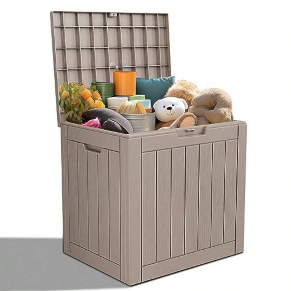 Afsluitbare hars-opbergbox voo - Outdoor Furniture Resin recensie en prijs
