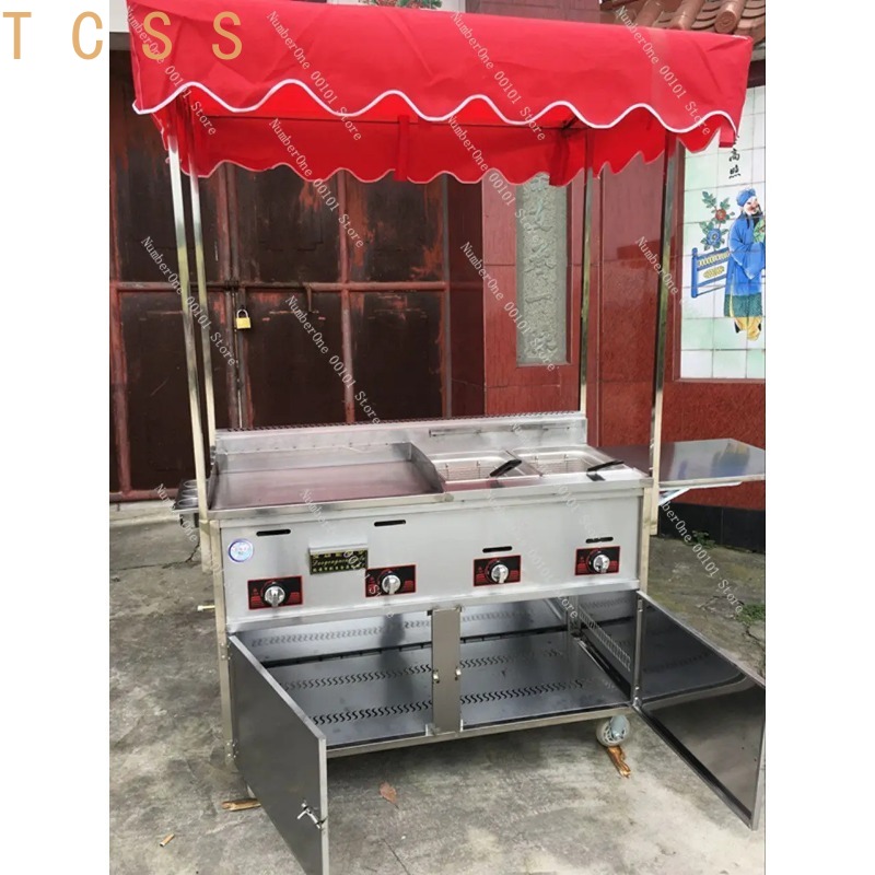 Multifunctionele mobiele BBQ-w - Outdoor Furniture Vendors recensie en prijs