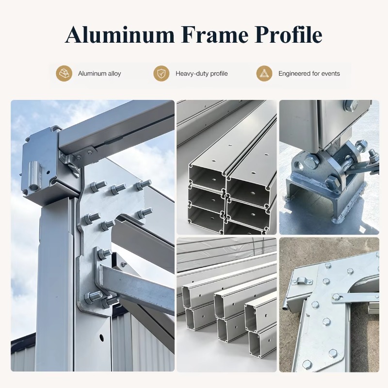 Aanpasbare buitenaluminium 5x5 - Outdoor Furniture Aluminum recensie en prijs