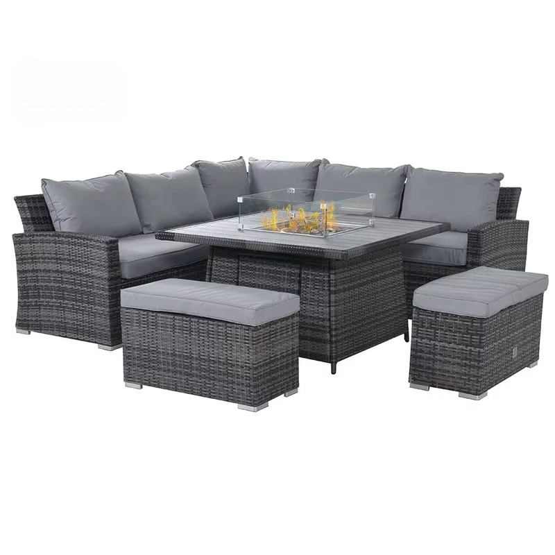 Waterdichte 4-delige loungeset - Outdoor Furniture And Fire Pit recensie en prijs