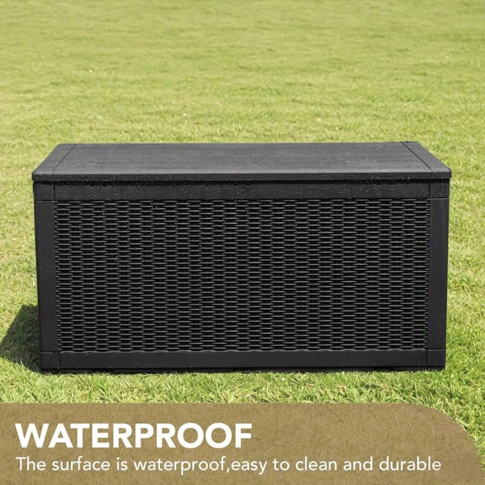 Grote afsluitbare buitenopslag - Outdoor Furniture Resin recensie en prijs