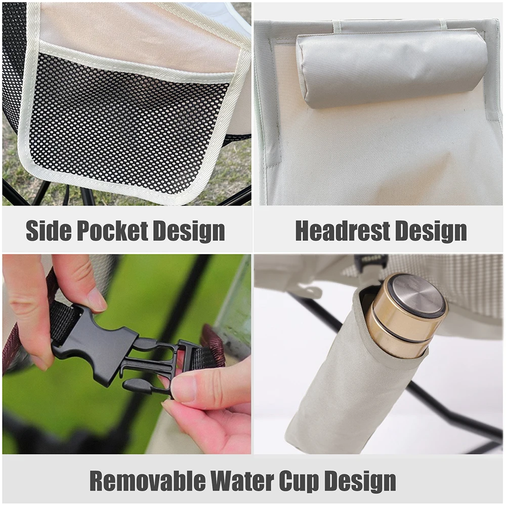 Lichtgewicht opvouwbare campin - Deck Chair Lounger recensie en prijs
