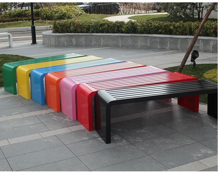 1m-1,8m koudgewalst stalen met - Outdoor Furniture Bench recensie en prijs