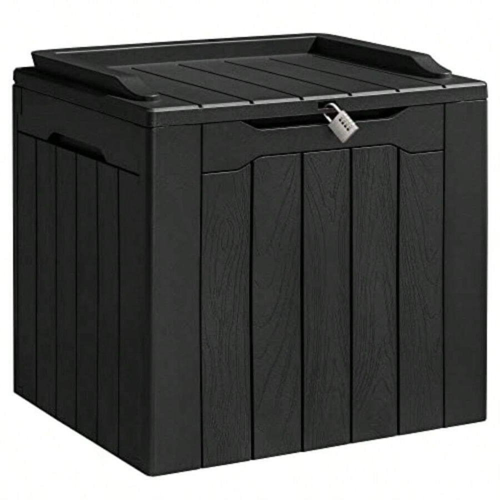 31 Gallon hars opbergbox voor  - Outdoor Furniture Resin recensie en prijs