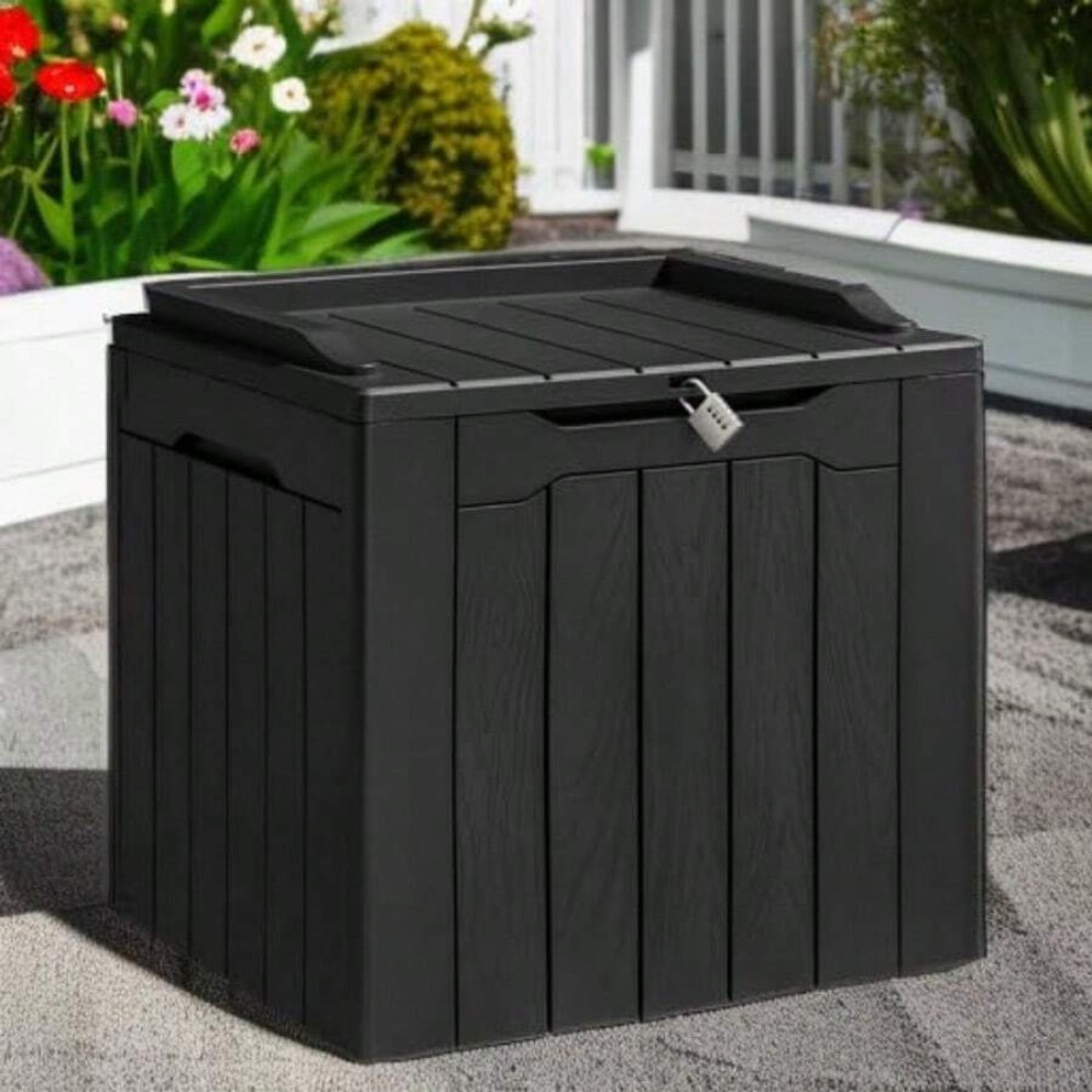 31 Gallon hars opbergbox voor  - Outdoor Furniture Resin recensie en prijs