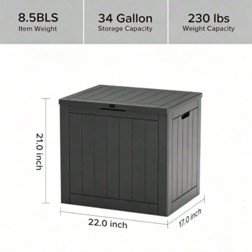 Buitenopslagbox van hars, wate - Outdoor Furniture Resin recensie en prijs