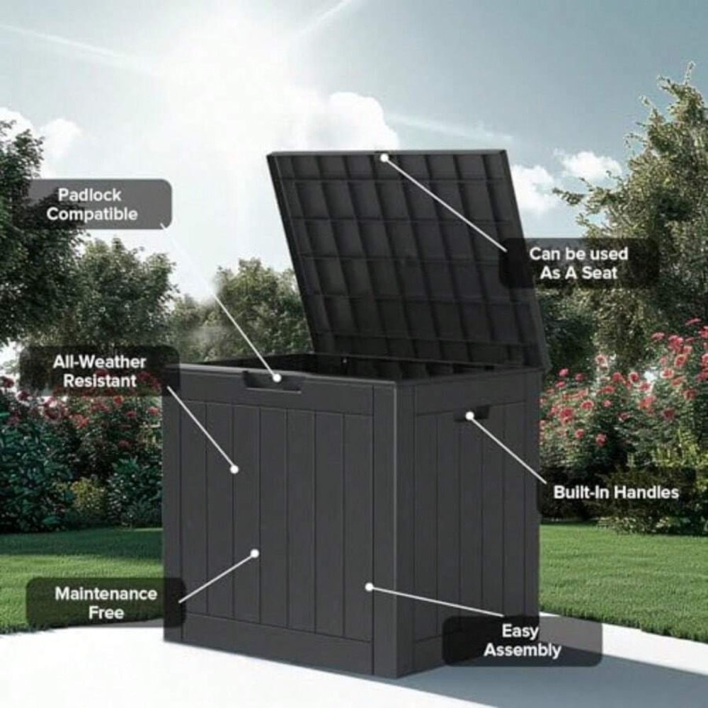 Buitenopslagbox van hars, wate - Outdoor Furniture Resin recensie en prijs