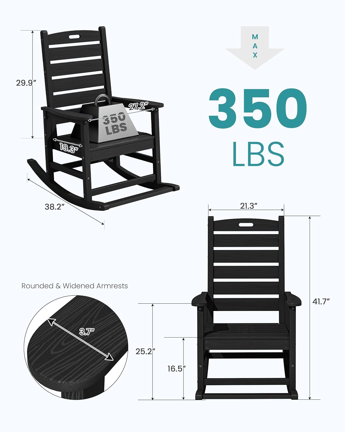 Oversized buiten-schommelstoel - Deck Chair Lounger recensie en prijs