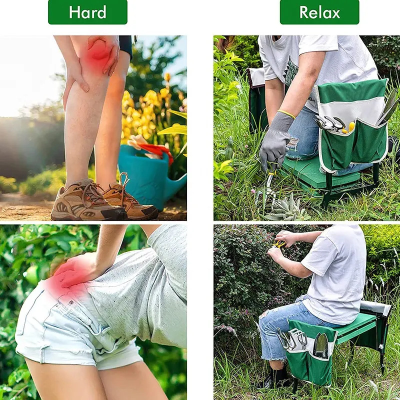 1 stuk nieuwe tuinknielstoel,  - Garden Bench Metal recensie en prijs