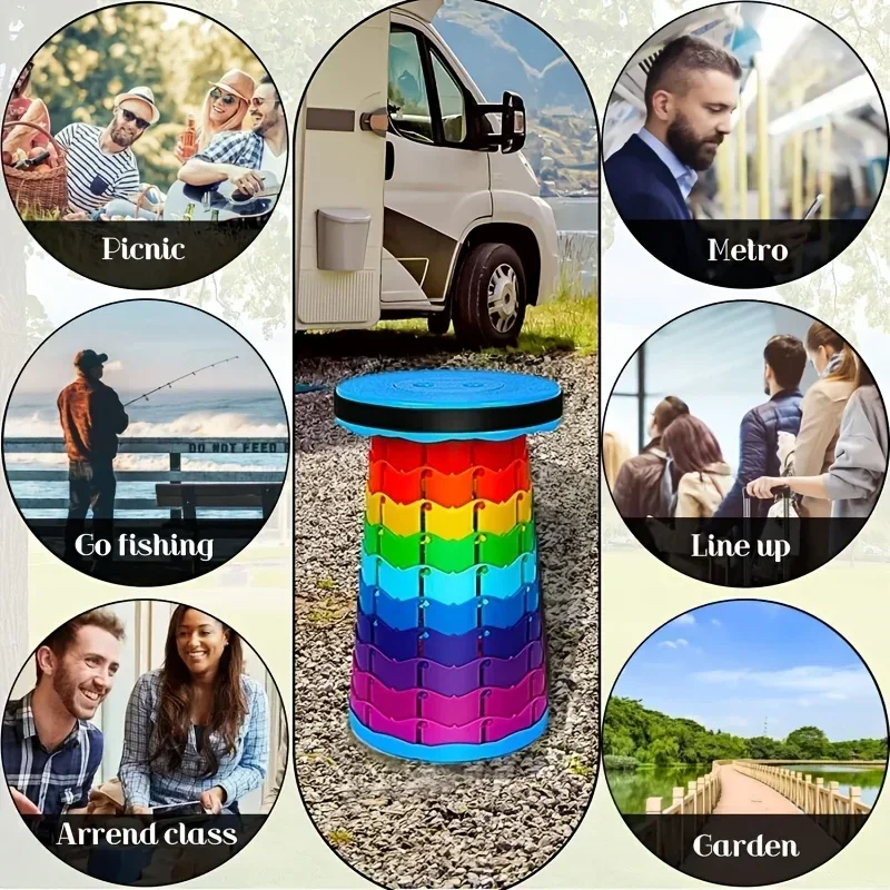 Regenboog Telescopische Campin - Outdoor Furniture Europe recensie en prijs