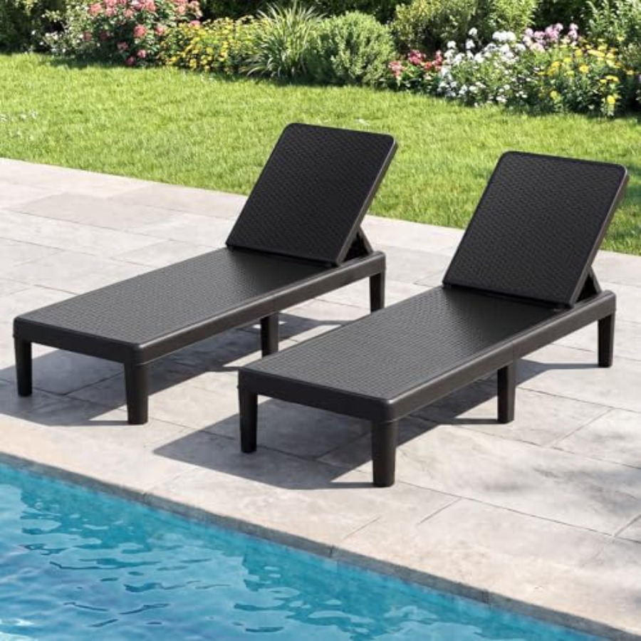 Buitenligstoelset van 2 voor z - Deck Chair Lounger recensie en prijs