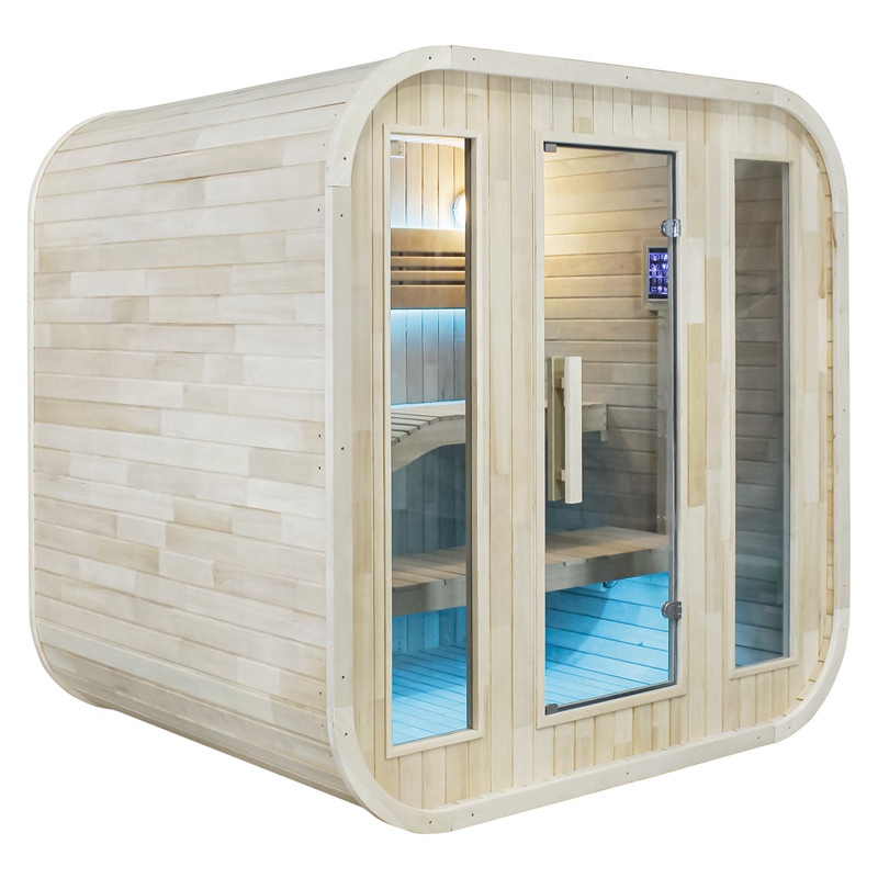 Buiten sauna modern design cab - Outdoor Furniture Europe recensie en prijs