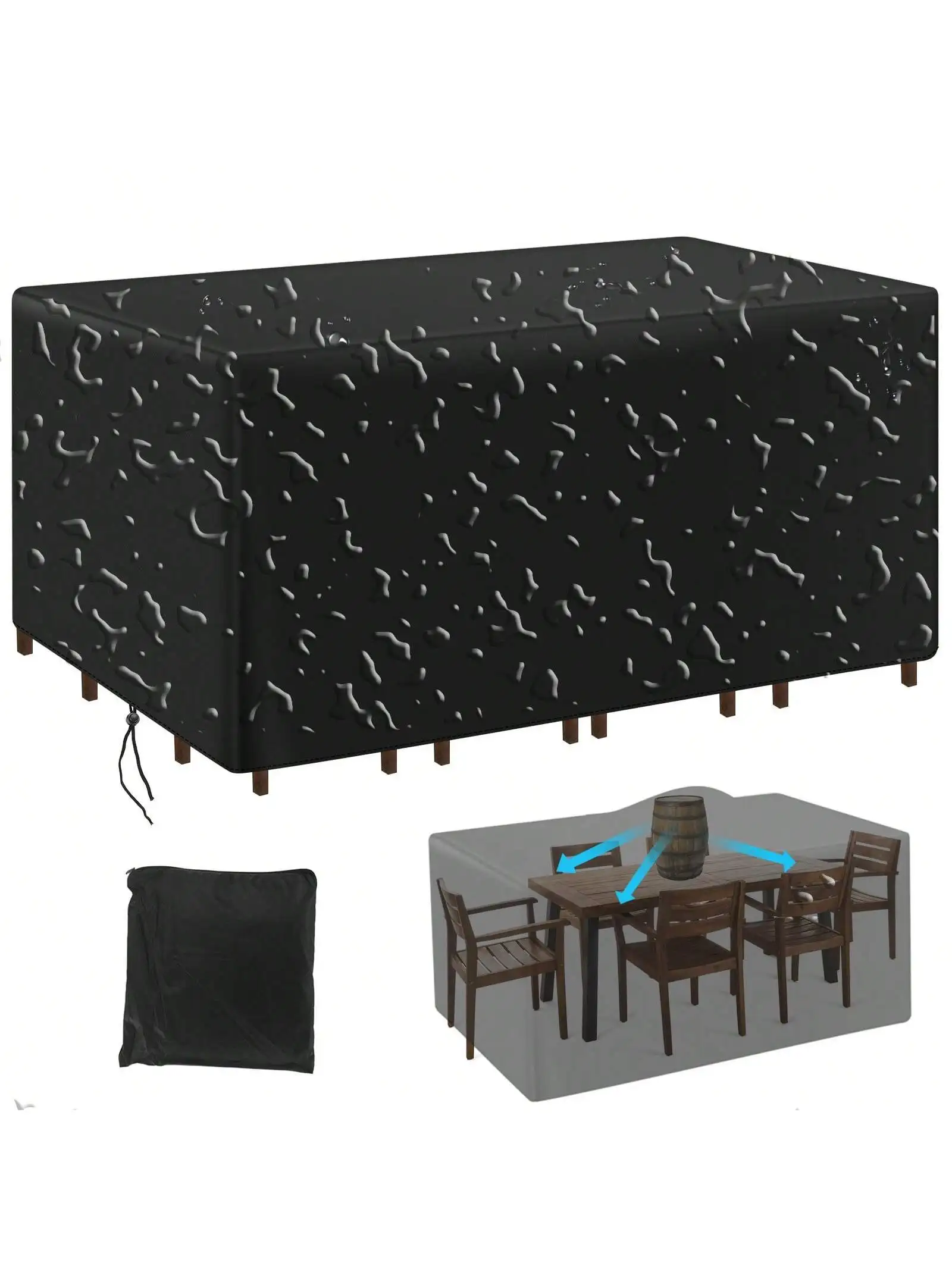 Multi-size buitenterras tuinme - Outdoor Furniture Black recensie en prijs