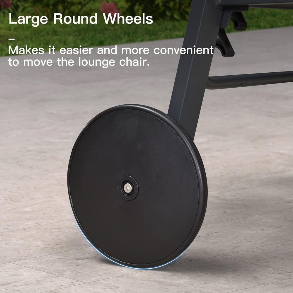 Wheels Pool Lounge Chairs Set, - Deck Chair Lounger recensie en prijs
