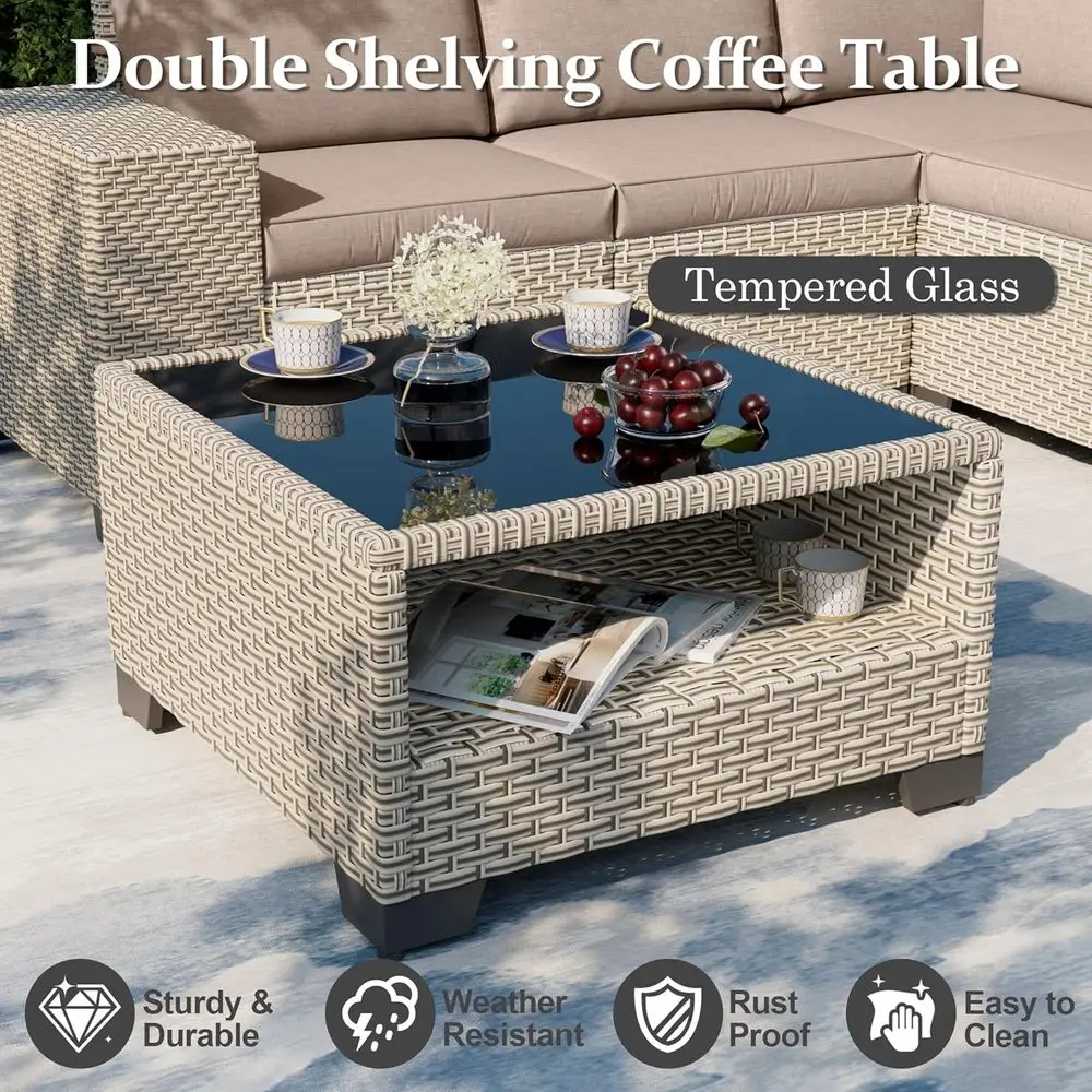 7-delige tuinmeubelset met vuu - Outdoor Furniture Fire Pit Set recensie en prijs