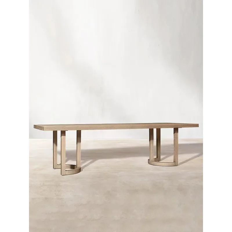 Noordse Buiten Eettafelset van - Outdoor Furniture Teak Wood recensie en prijs