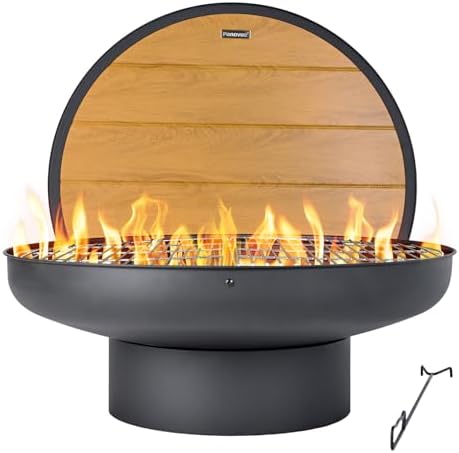 32 inch vuurtafel met deksel,  - Fire Pit Bowl recensie en prijs