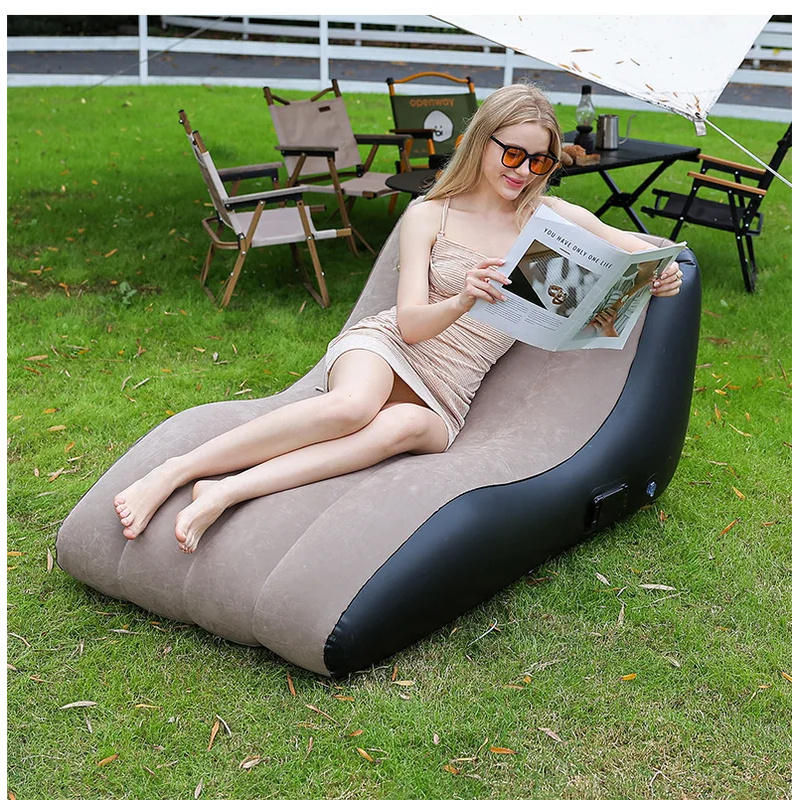 Opblaasbare ligstoel, opblaasb - Deck Chair Lounger recensie en prijs