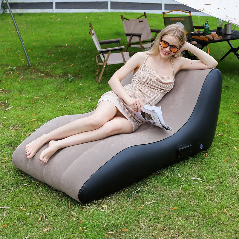 Opblaasbare ligstoel, opblaasb - Deck Chair Lounger recensie en prijs