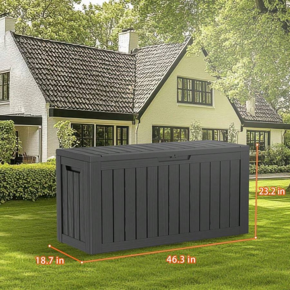 90 Gallon afsluitbare hars opb - Outdoor Furniture Resin recensie en prijs