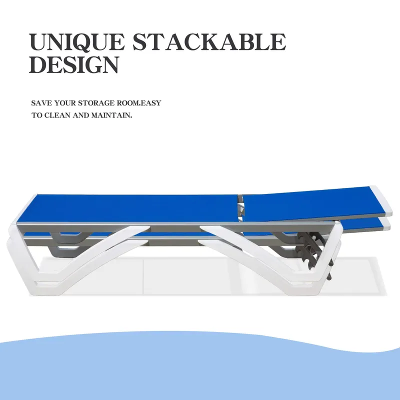 Moderne verstelbare aluminium  - Deck Chair Lounger recensie en prijs