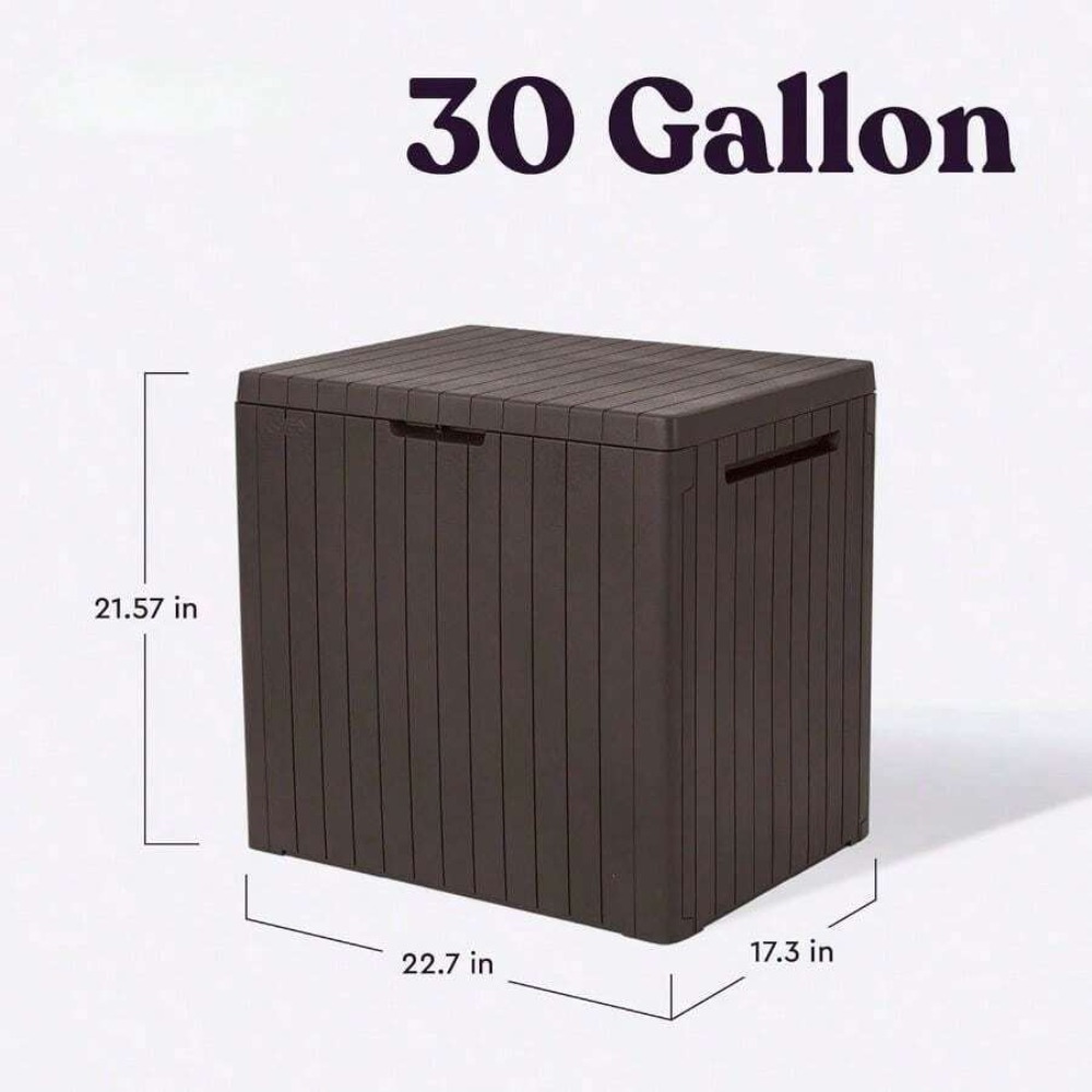 30 Gallon Harsen Buitenopslagb - Outdoor Furniture Resin recensie en prijs
