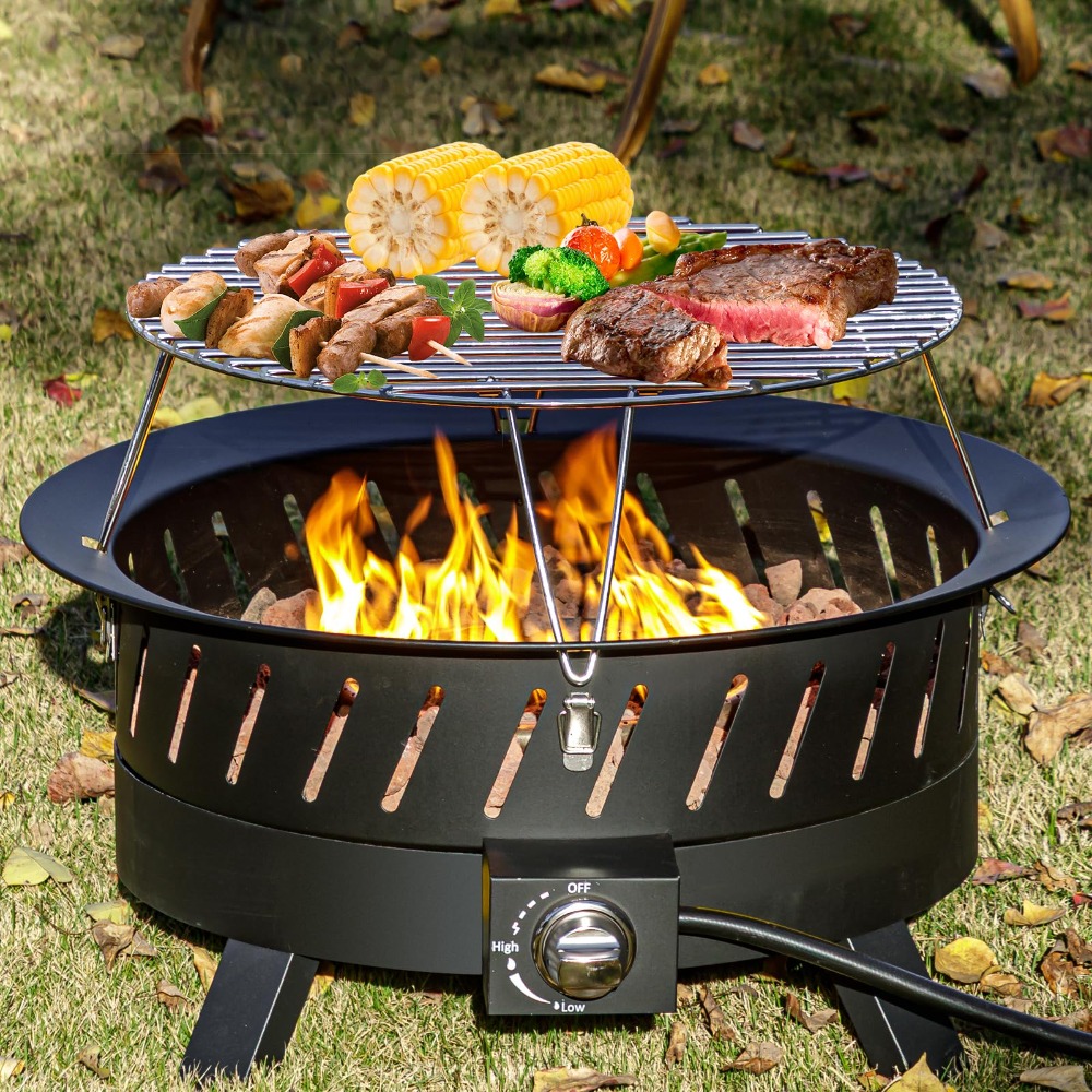 24 inch draagbare propaanvuurk - Fire Pit Bowl recensie en prijs