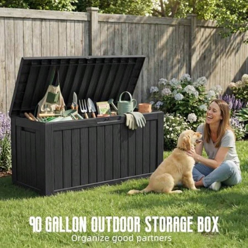 90 Gallon Waterdichte Afsluitb - Outdoor Furniture Resin recensie en prijs