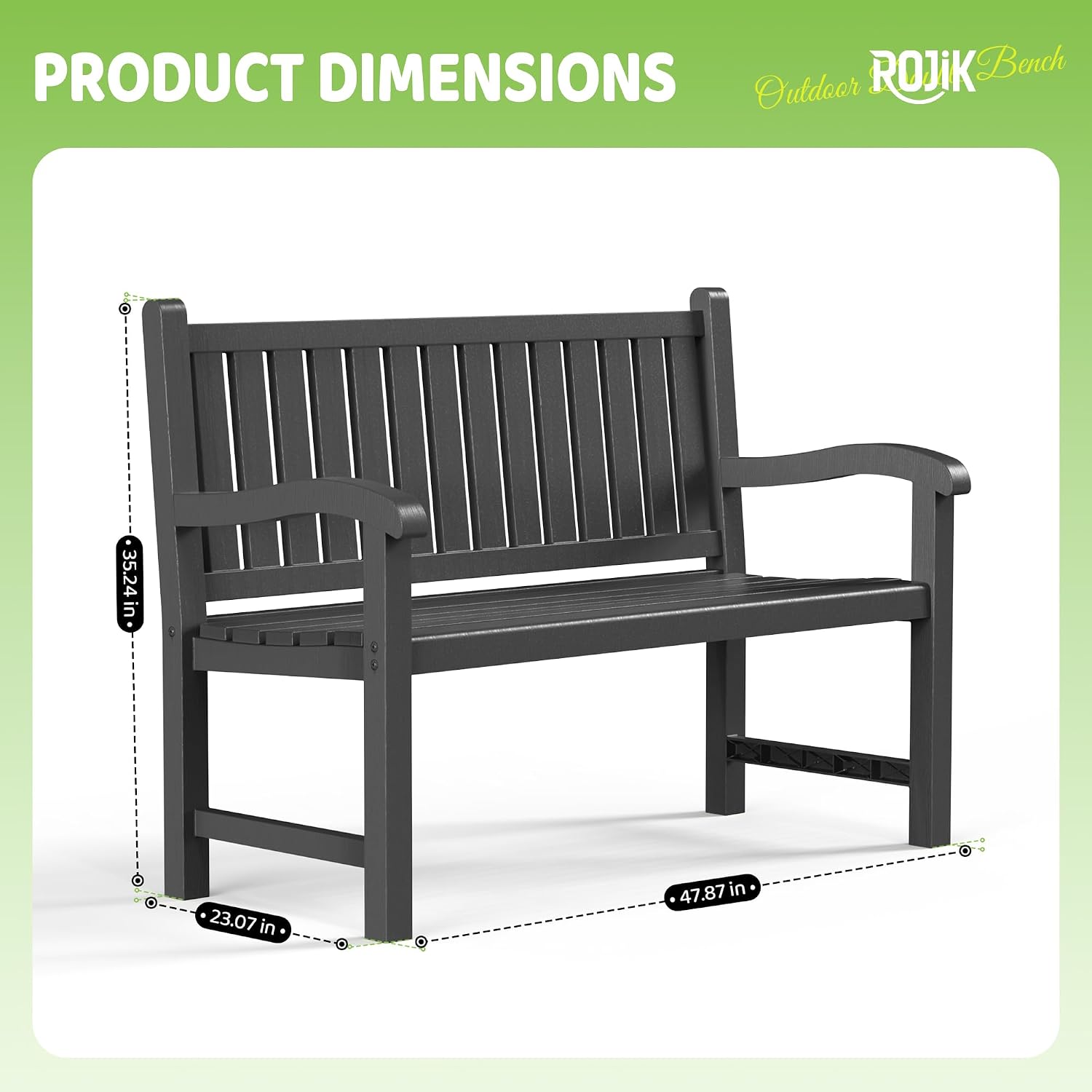 Buitenbank voor 2 personen, va - Outdoor Furniture Resin recensie en prijs