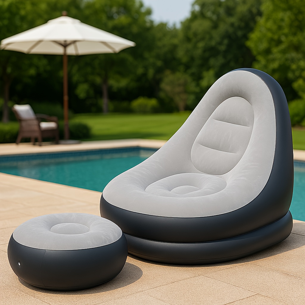 Opblaasbare fauteuil Opvouwbar - Outdoor Furniture Lounge Chair recensie en prijs