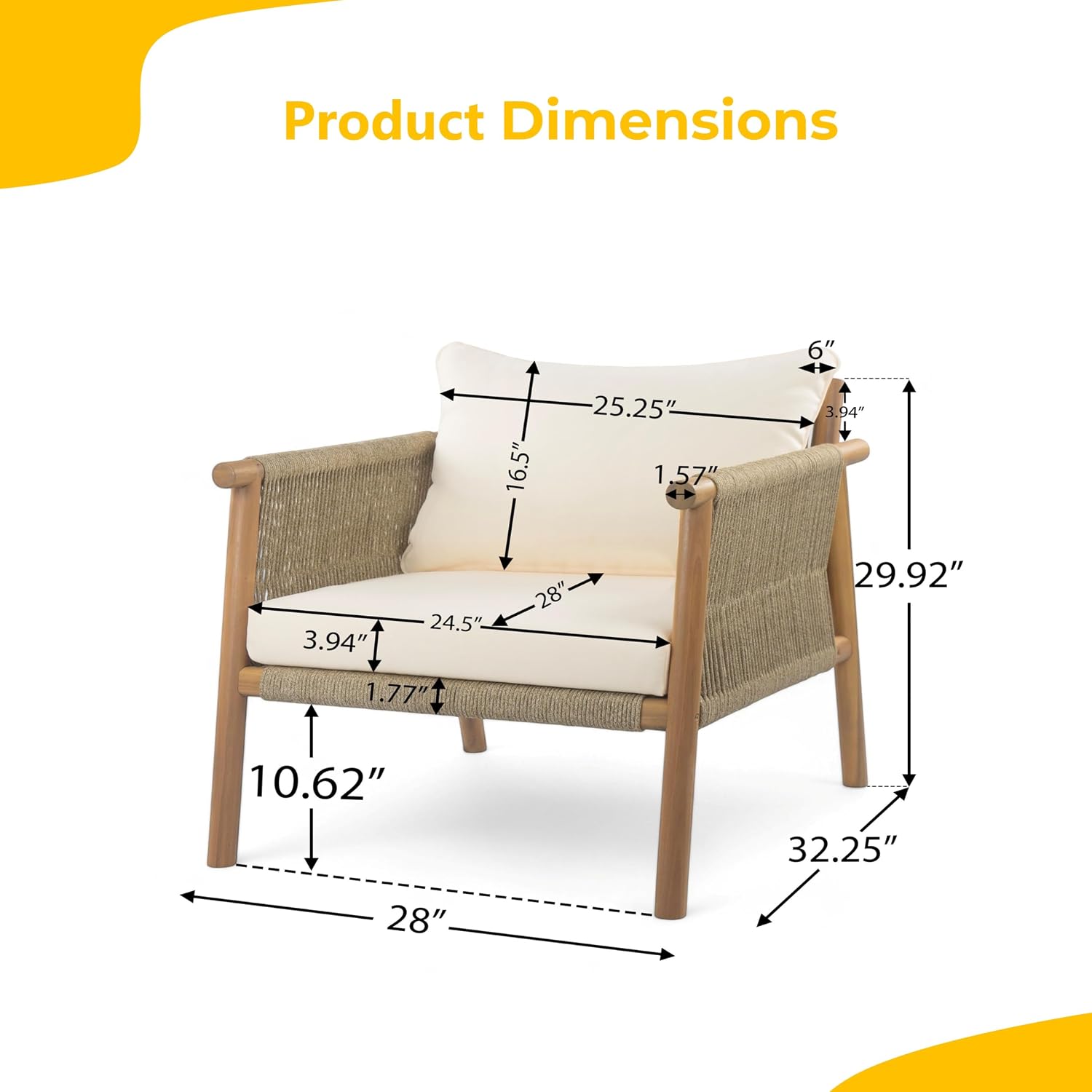 Buitenstoel van massief hout m - Deck Chair Lounger recensie en prijs