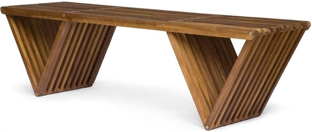 Teak afwerking buitenbank van  - Outdoor Furniture Teak Wood recensie en prijs